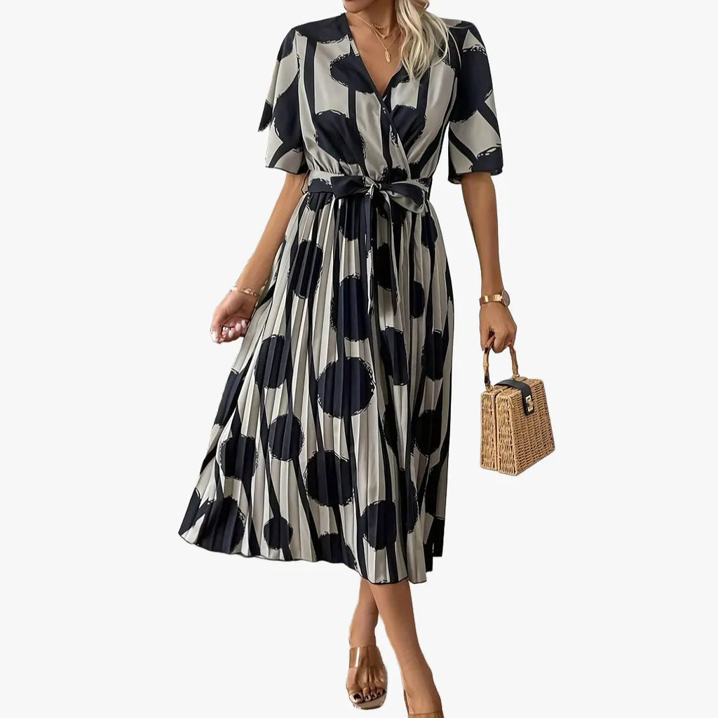 Verspielt Elegantes Kleid mit Punkten