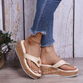 Wedge sandals