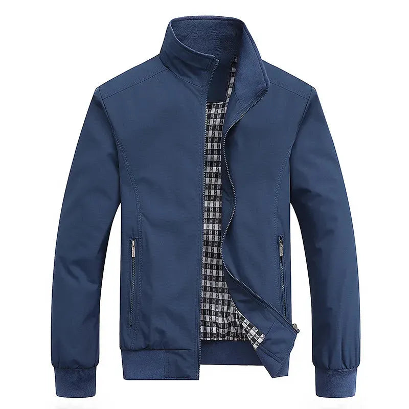 Herrenjacke mit ReiÃŸverschlussdetail