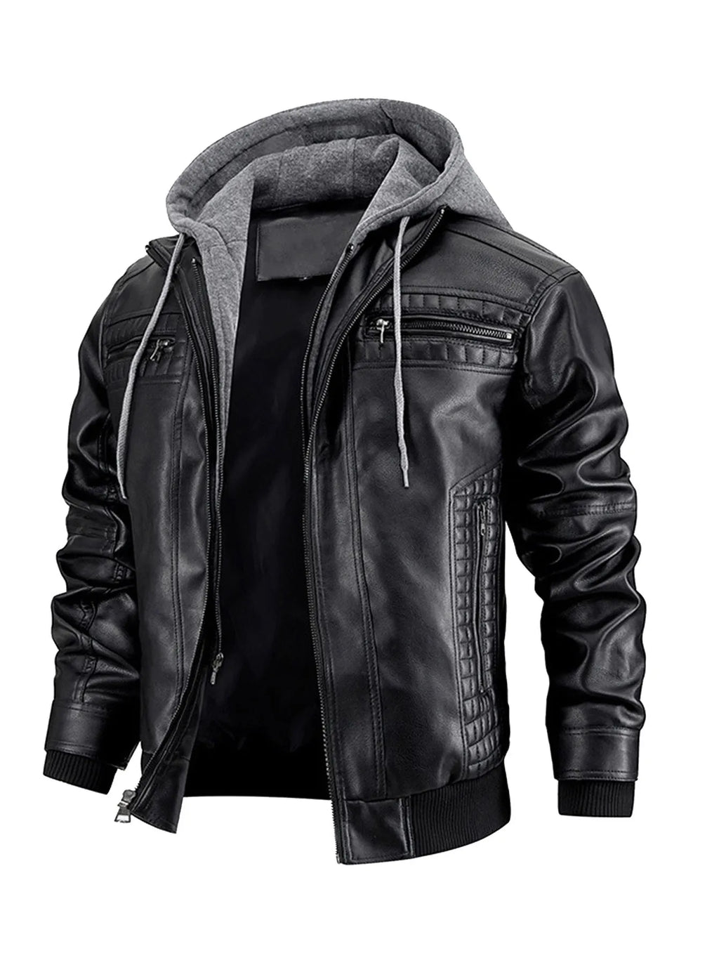 Premium Lederjacke für den Winter für Männer