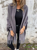 Elvira | Cardigan med frynser