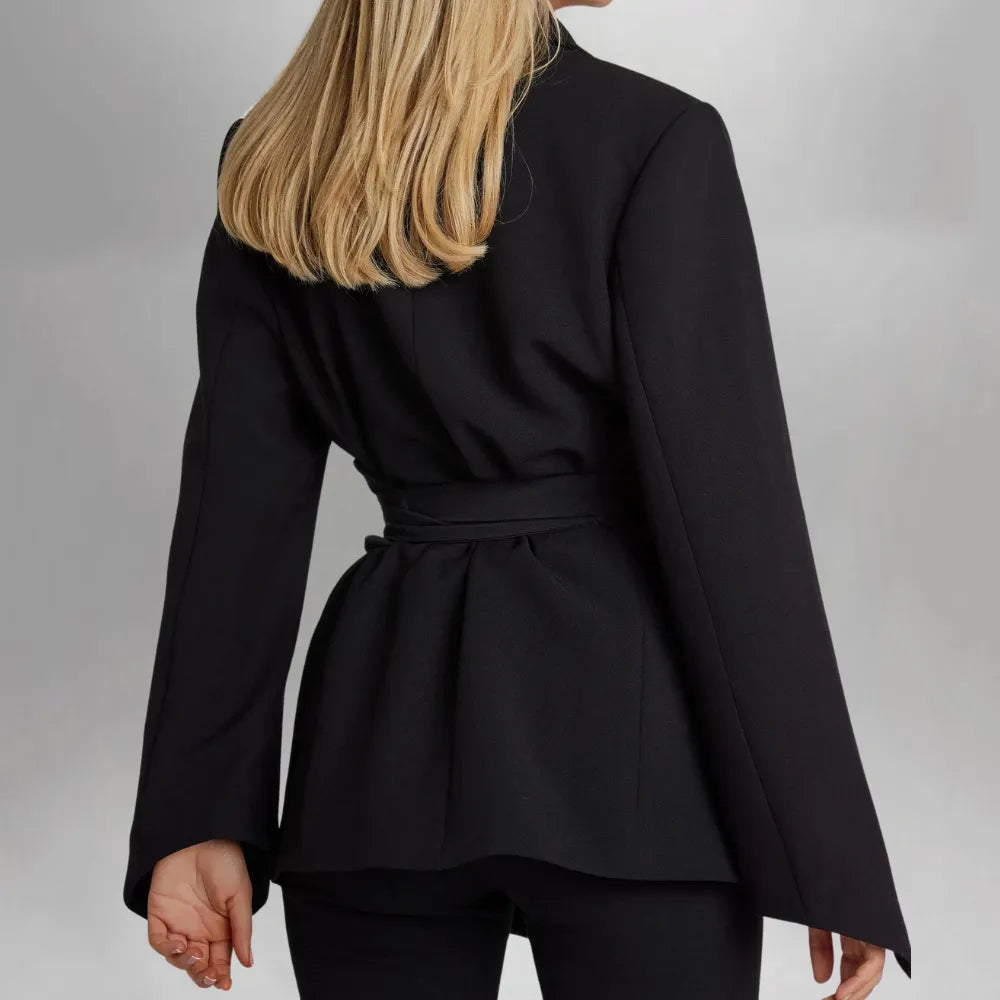 Lara | Stylischer Blazer mit Gürtel für Elegante Outfits