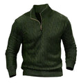 Herrenpullover mit ReiÃŸverschluss