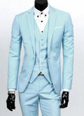 Herren Hochzeit Anzug Komplett Set