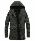 - Winterjacke mit Kapuze für Herren
