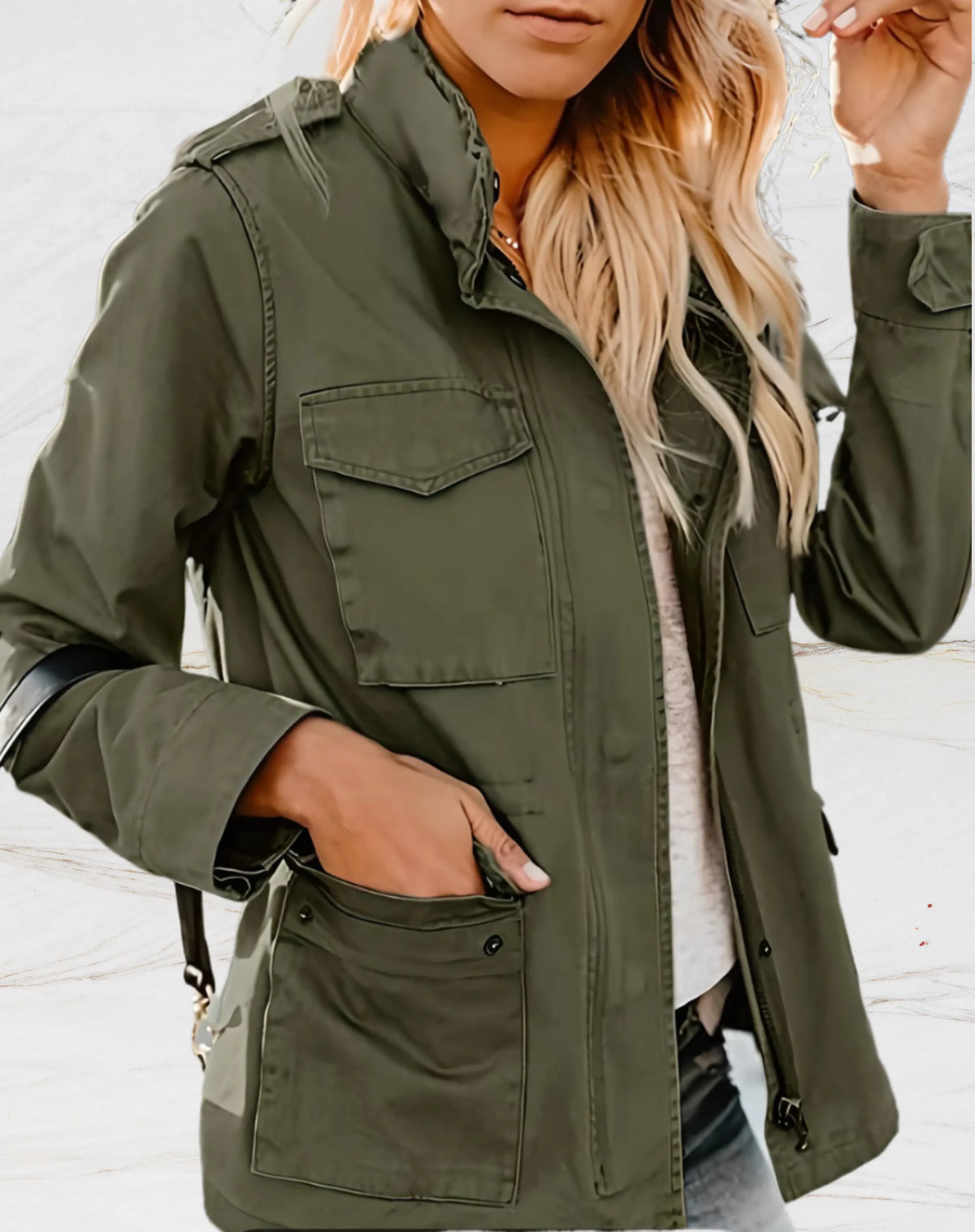 Trendige Jacke FÃ¼r Damen