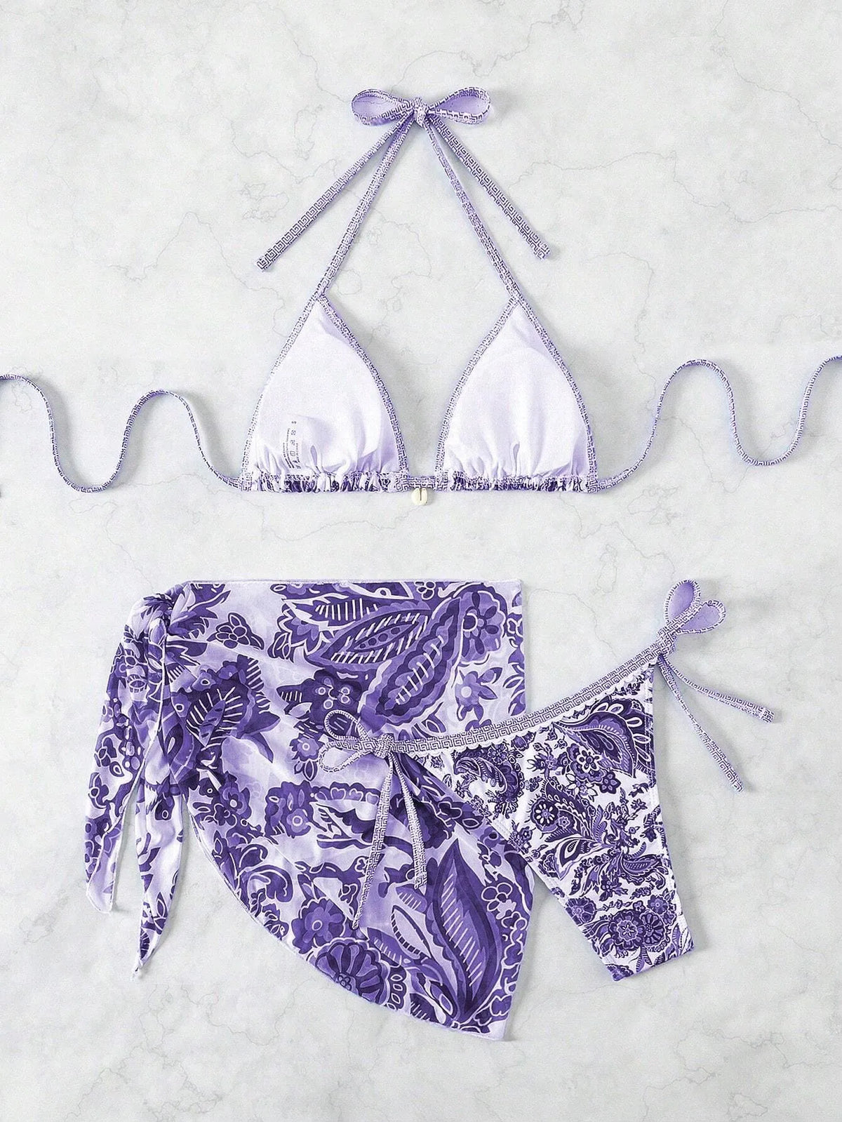 Conjunto Estampa Roxo