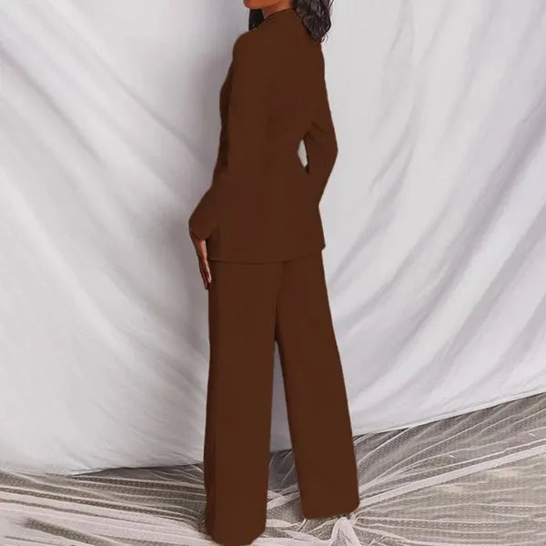 Malene - Elegant blazer- og buksesæt
