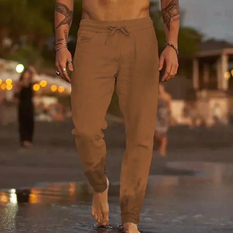 Herren Sommer Hose Elegant