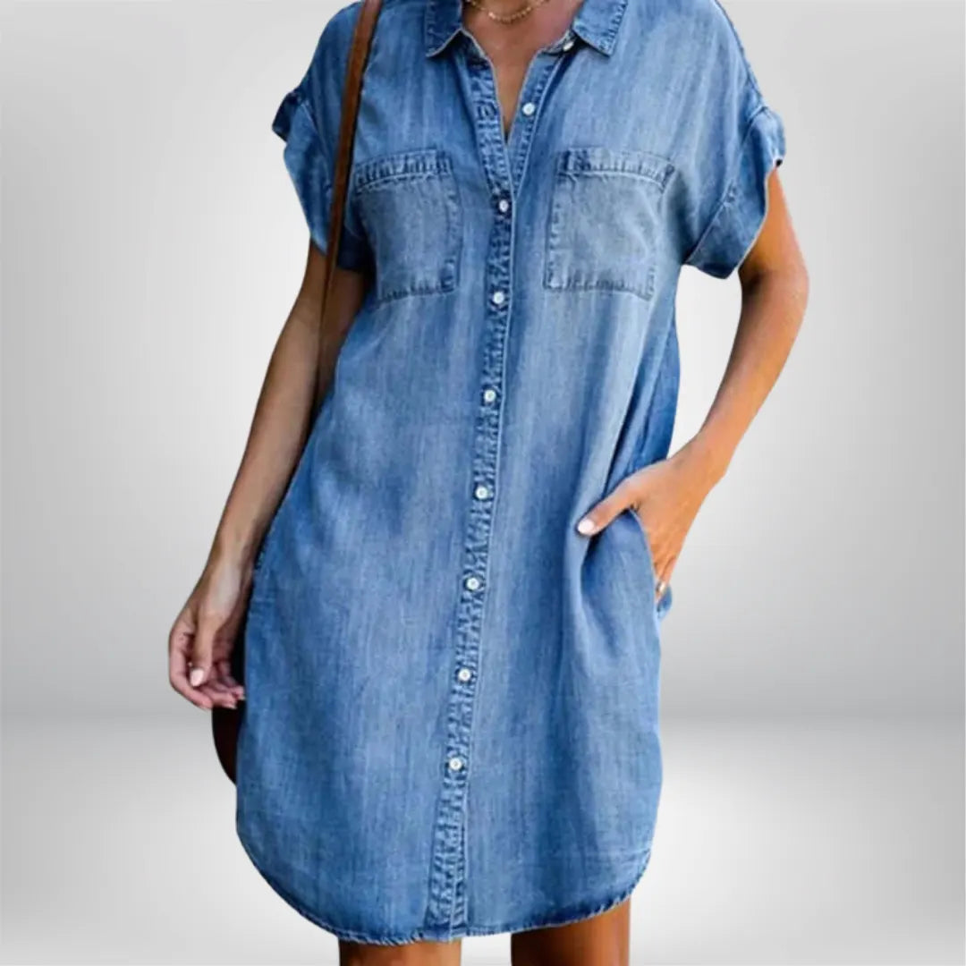 Inez | Casual Denimkjole