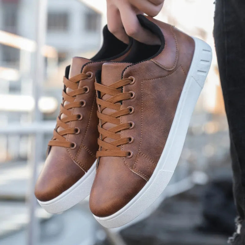 Herren Leder Sneaker