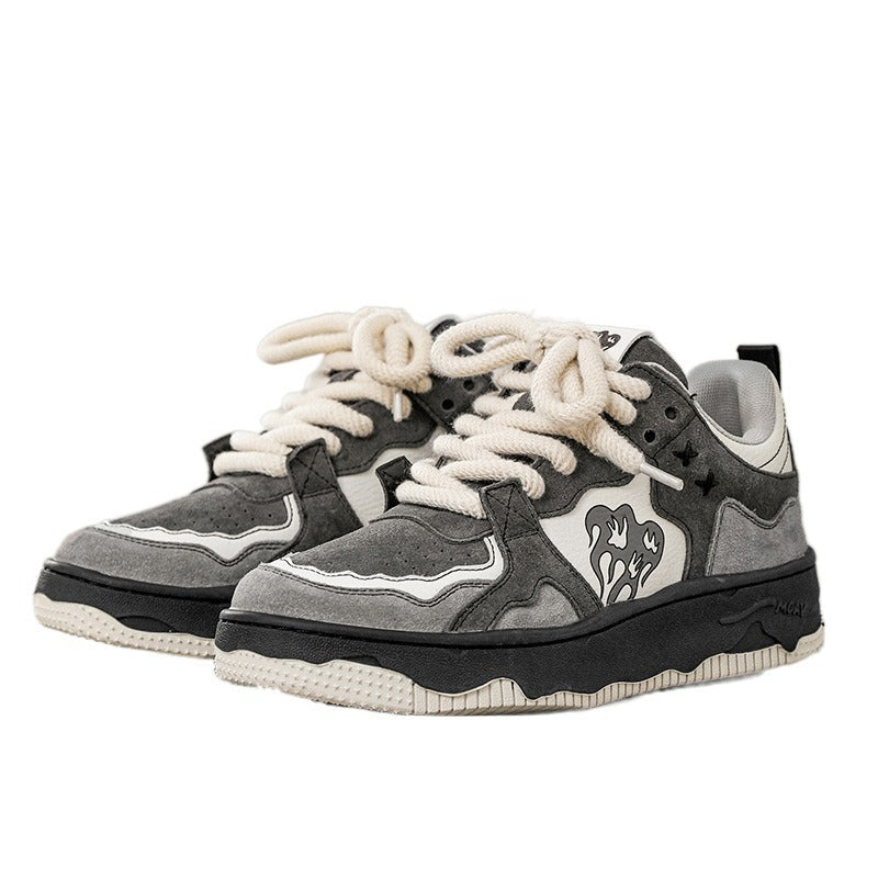 Weinlese Herren Skateschuhe