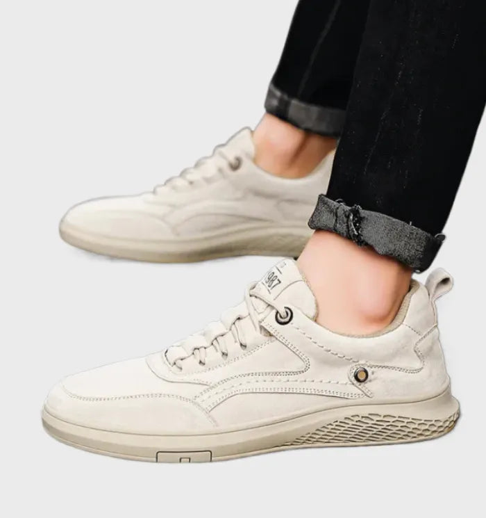 Strapazierfähige Sneakers aus Echtem Leder