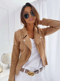 Hochwertige Lederjacke fÃ¼r Damen