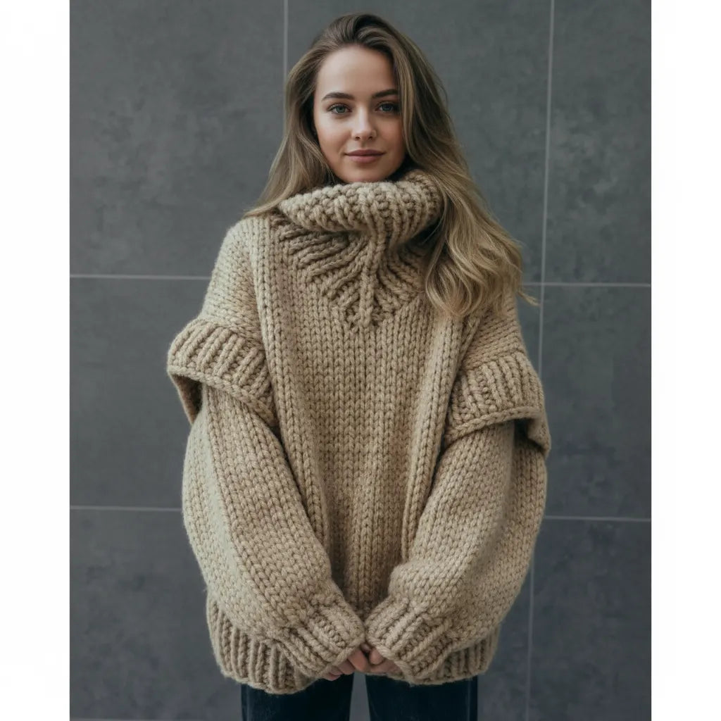 Olivia Zeitlose Oversize Strickpullover