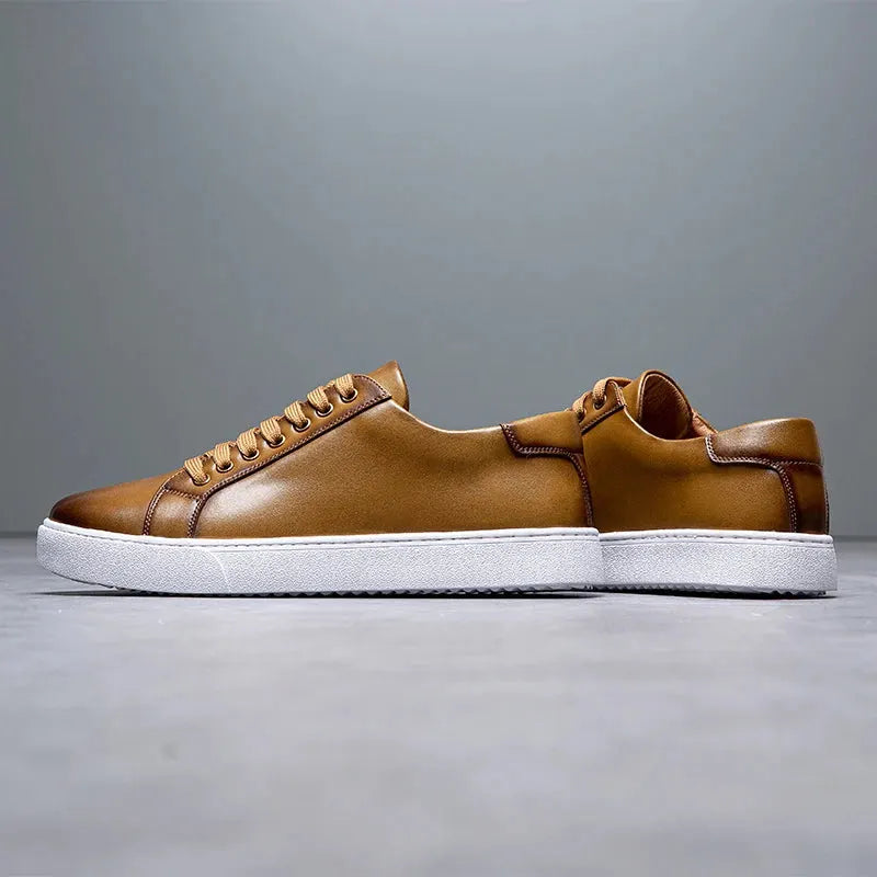 Herren Leder Sneaker