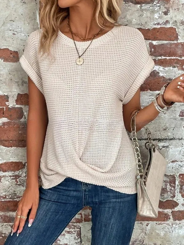 Gretel - Kortærmet afslappet T-shirt