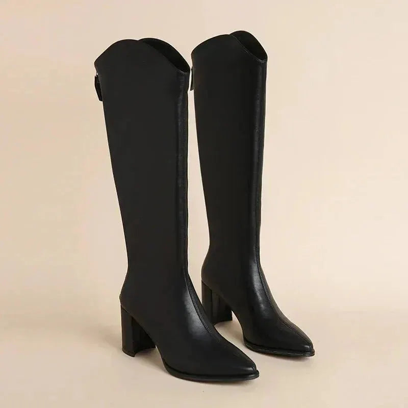 LORINE | Stijlvolle Hoge Laarzen Voor Dames - Klasse, Stijl & Comfort