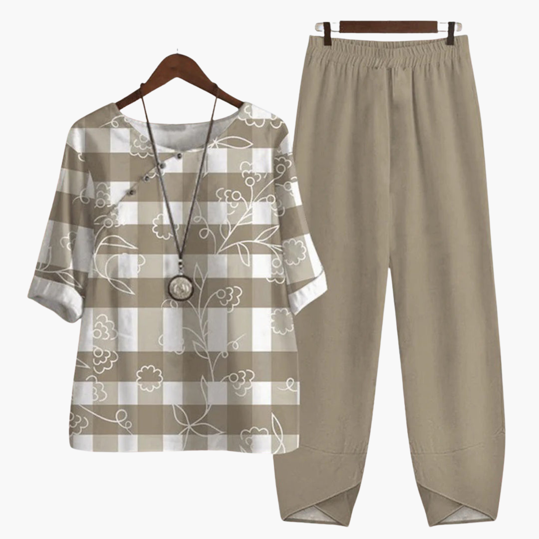 Womenâ€™s Co - Ord Set with Coordinated Design and Relaxed Fit