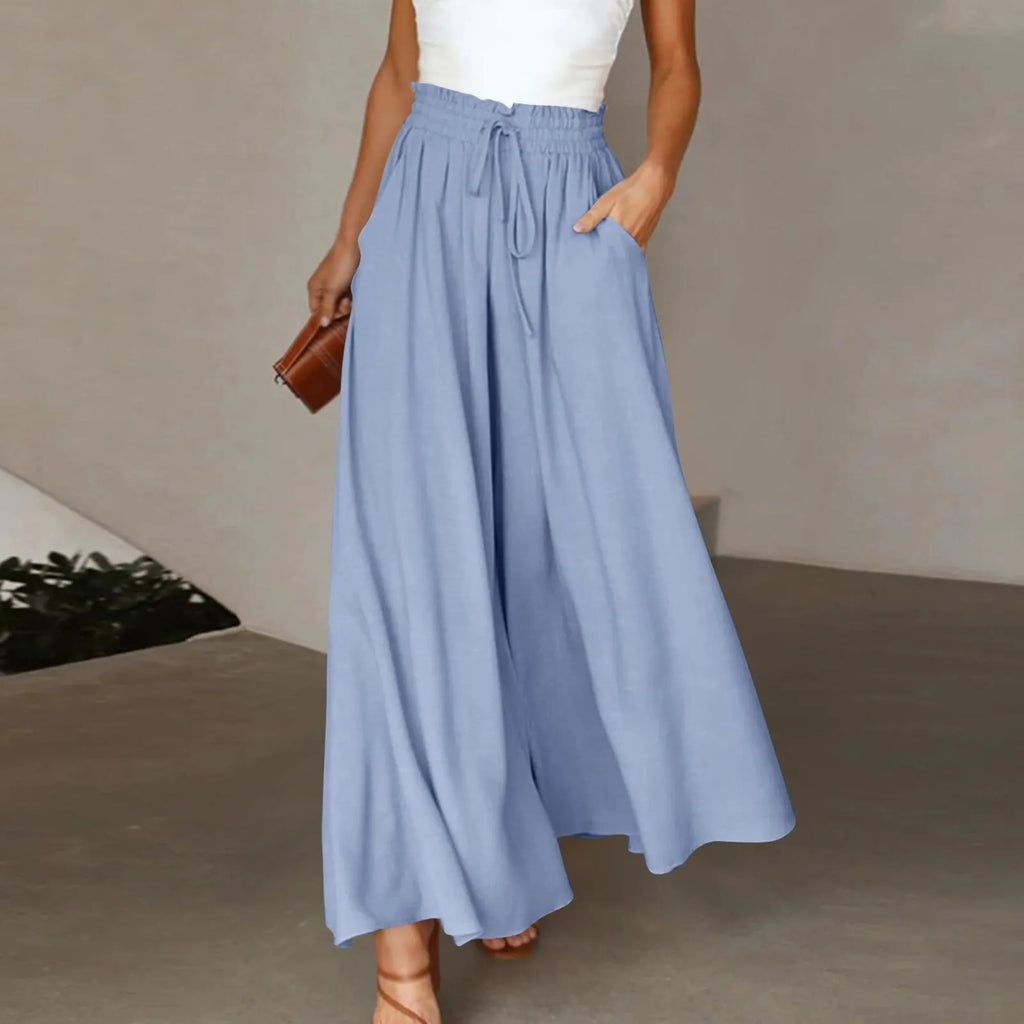 Pantalon larges et taille Ã©lastiquÃ©e
