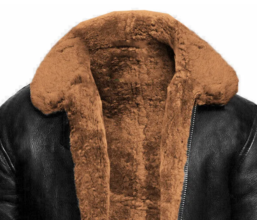 Ravi Leder Winterjacke