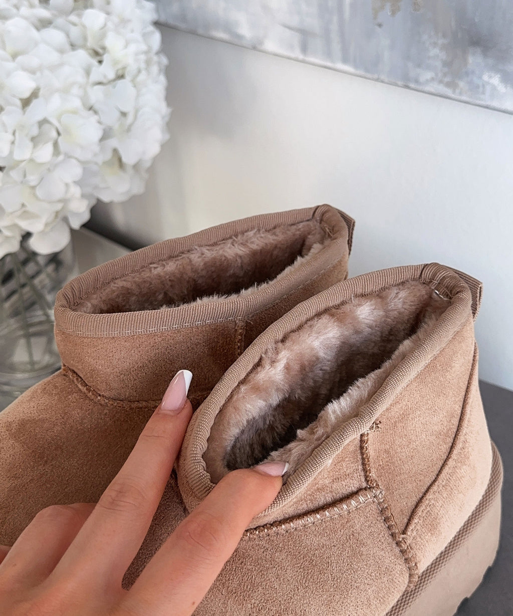 Warm Gevoerde Bruine Boots Dames – Warme Luxe Voor Koude Dagen