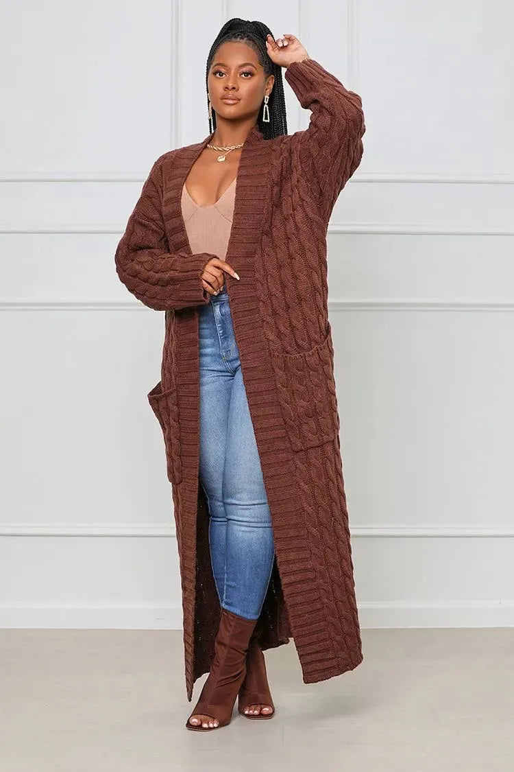 - Rita - Lange Strickjacke