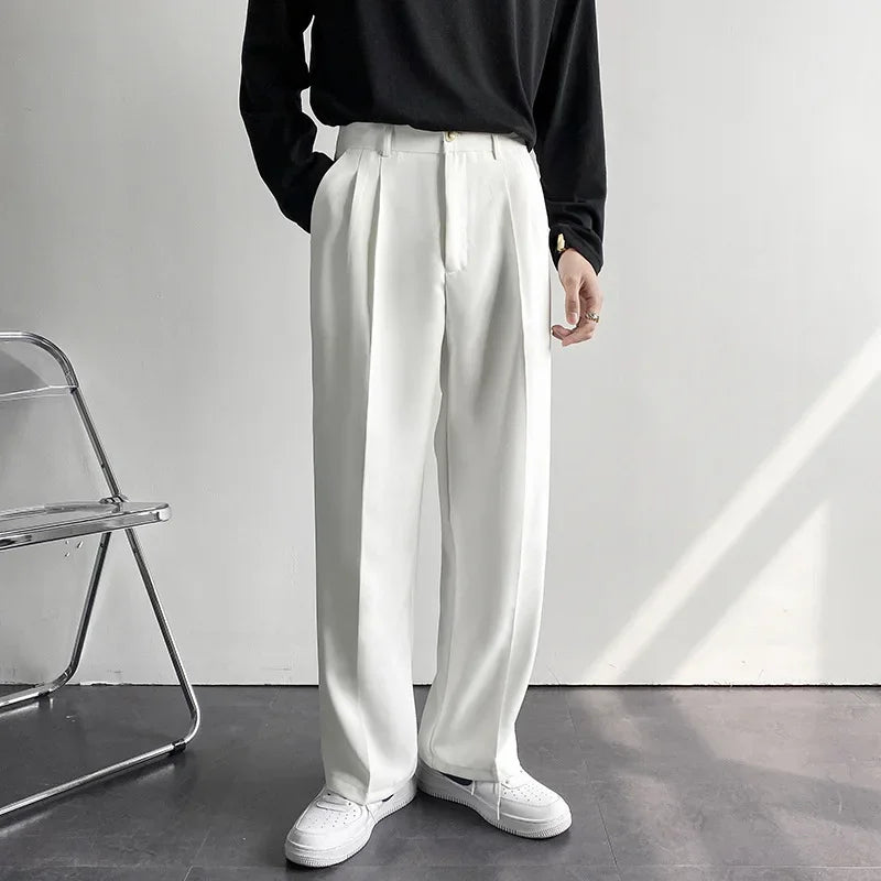 Modische Gerade Hose Herren