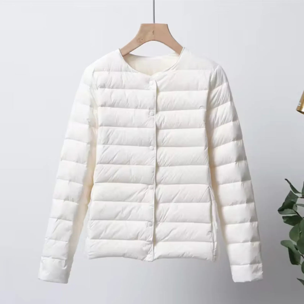 Ultradünne Daunenjacke