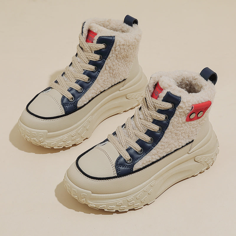 â€“ Wasserdichte PlÃ¼sch-Stiefeletten