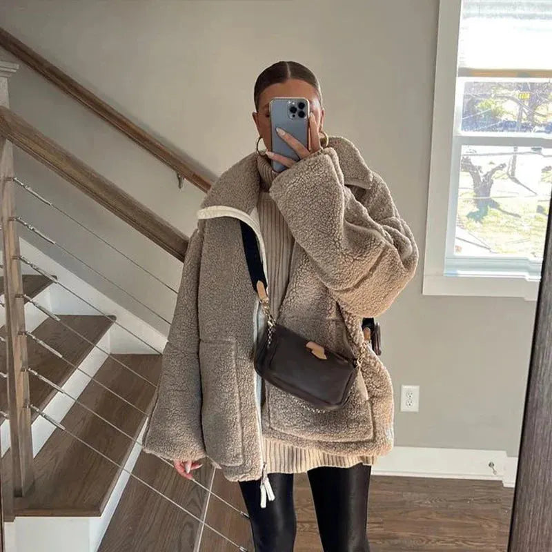 - Lambswool-Jacken fÃ¼r Frauen