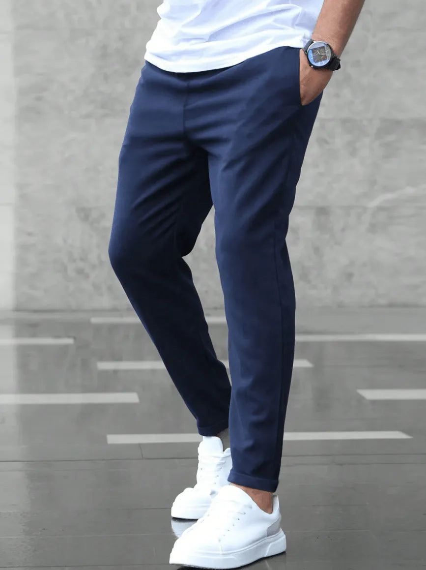 Moderne Stretch Hose Herren Hose