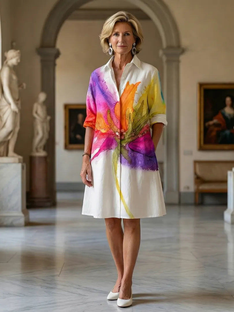 Ulyssa | Painted Garden Dress