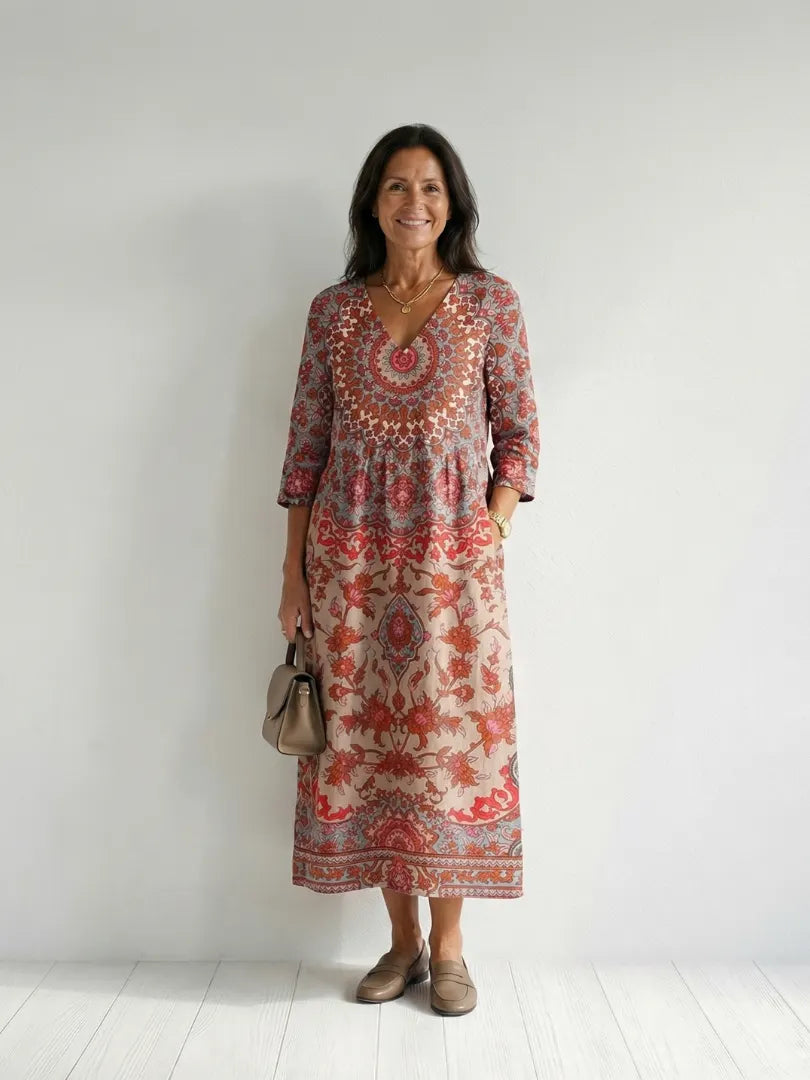 Logan | Balanced Fit Midi Dress