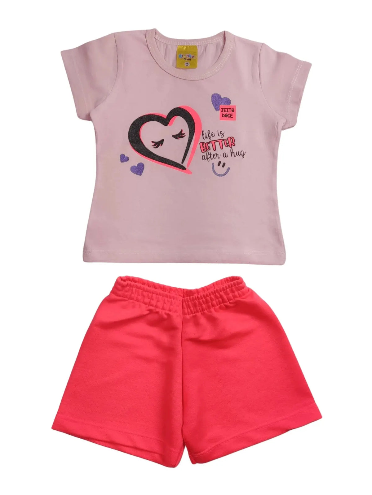 Kit 4 Conjuntos Infantil Feminino