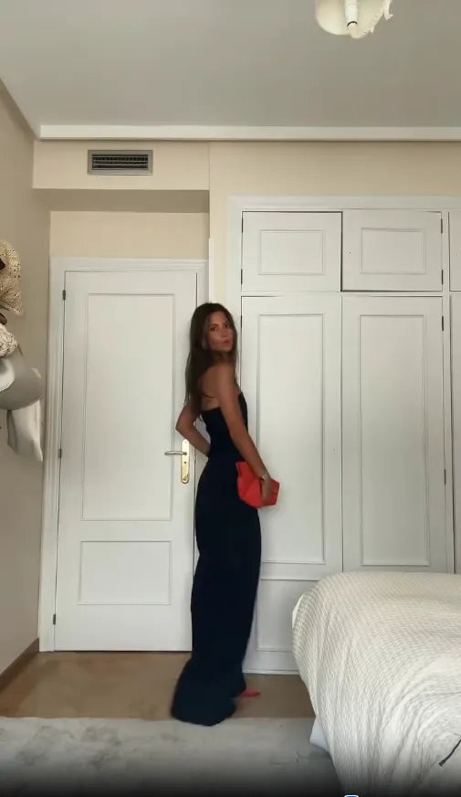 Michaela | Strapless Jumpsuit