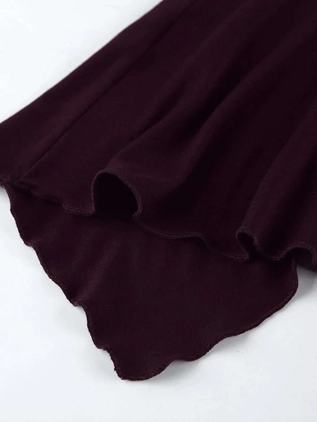 Halter Neck Asymmetrical Hem Cami
