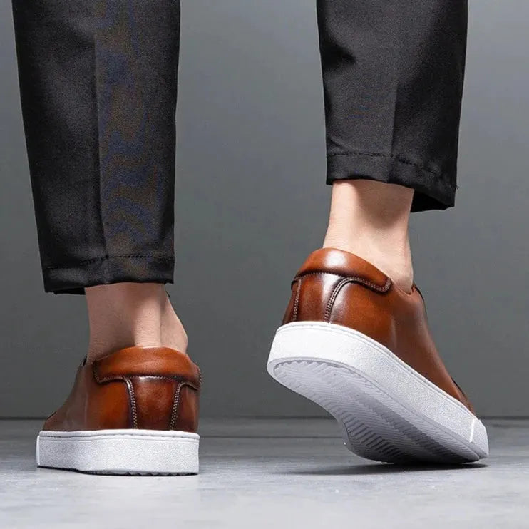 Herren Leder Sneaker