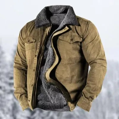 Luther | Vintage-Winterjacke für Herren