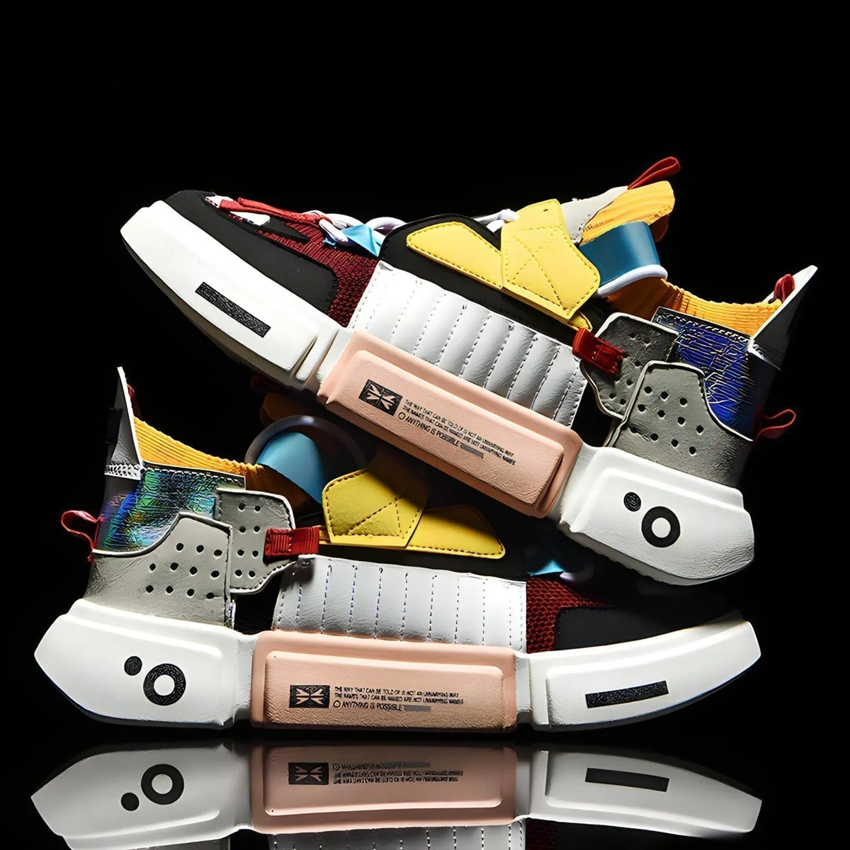 Streetwear Sneakers Gemischte Farben