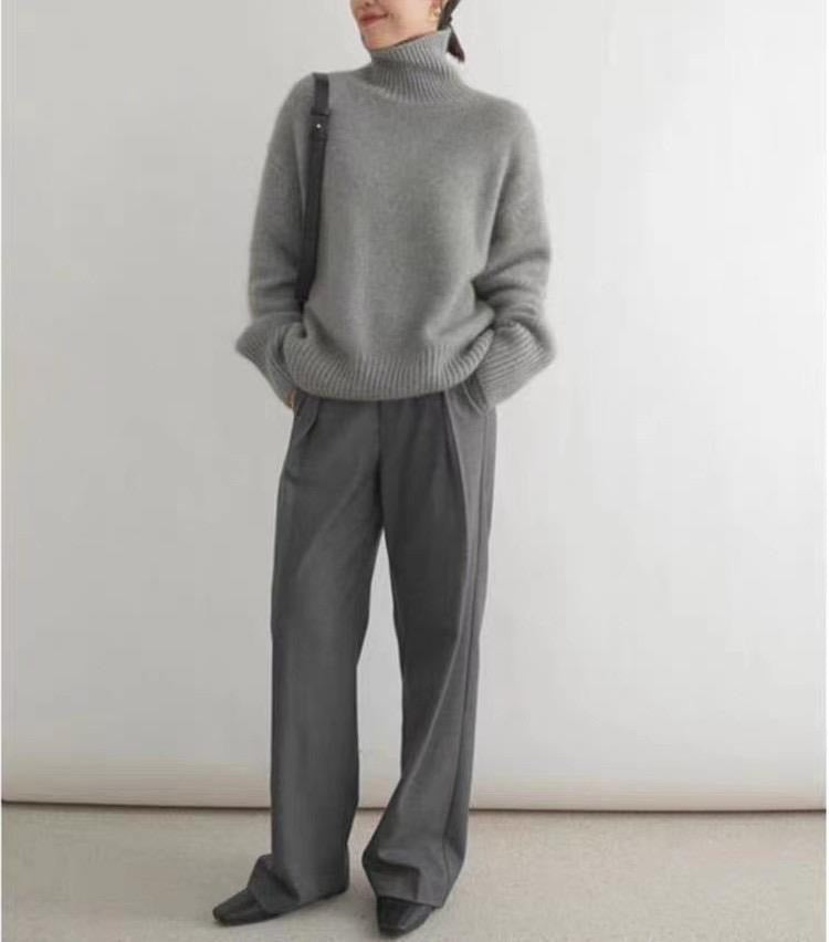 Lara | Cashmere Rullekravetrøje