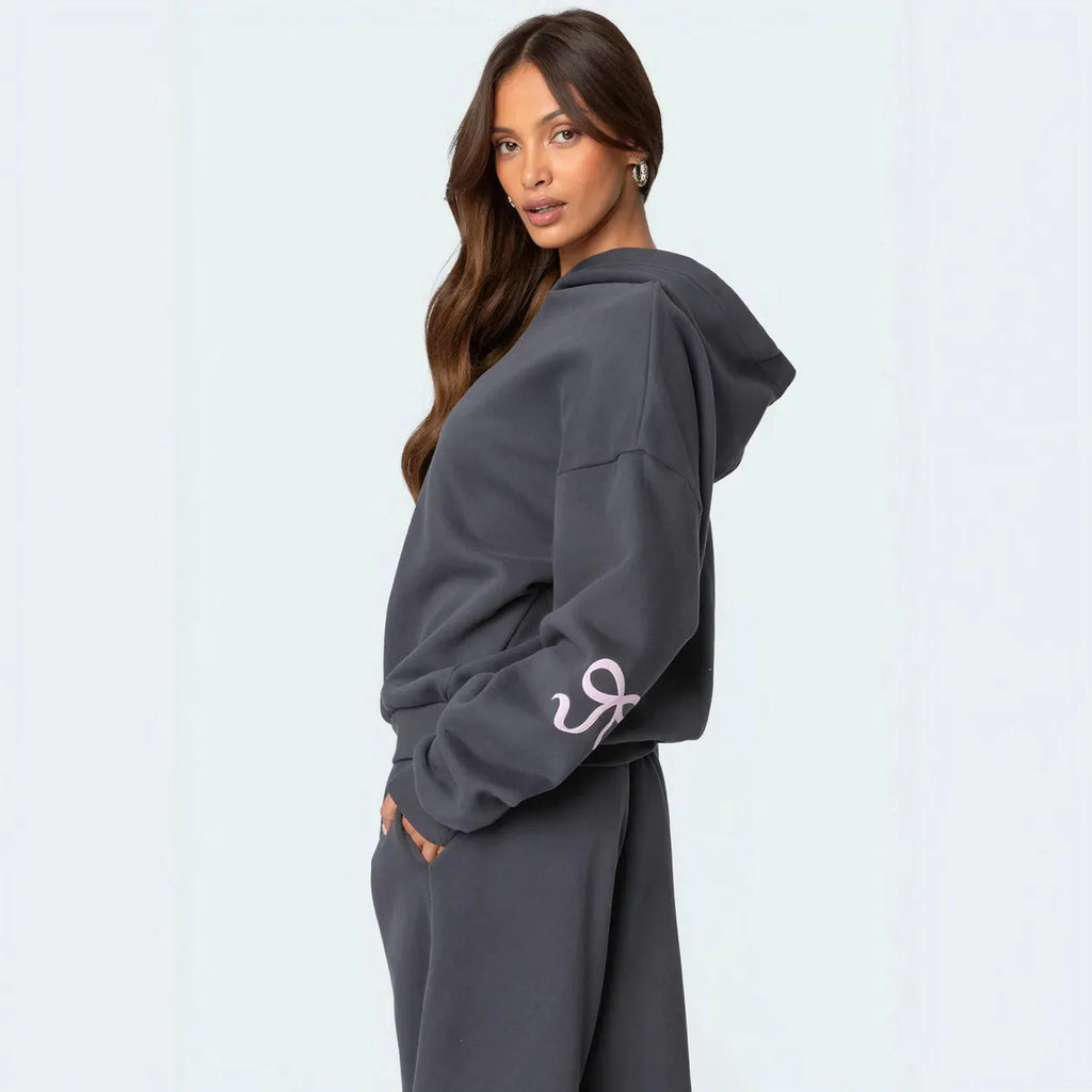 Entspannter Athleisure Look: Hoodie & Hose