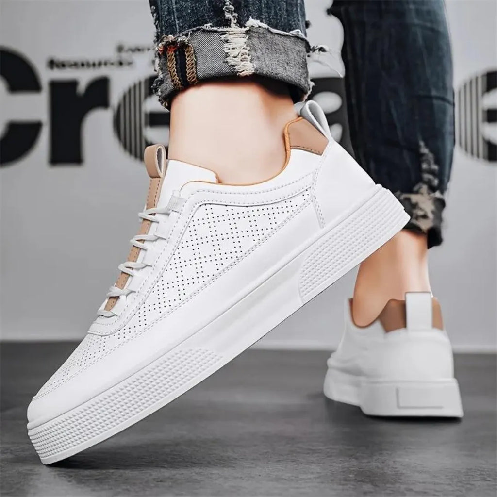 Bequeme Lässig Weiße Herrenschuhe