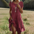 Stilvolles Kleid Mit Boho Flair
