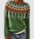 Malin - Retro vintersweater