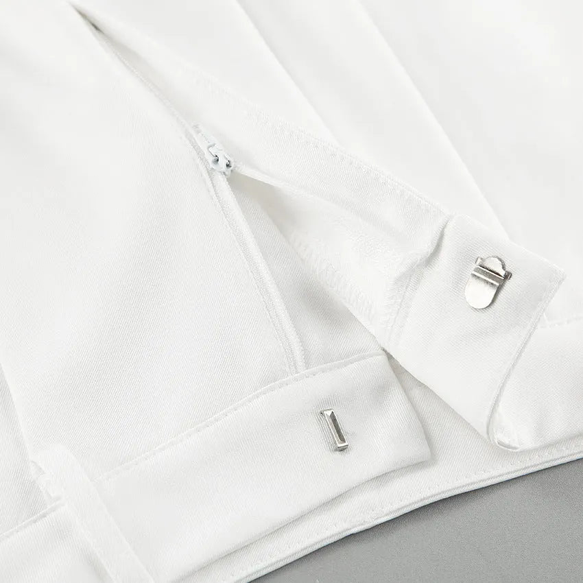 Ilena| High Waist Trousers with Wide Legs