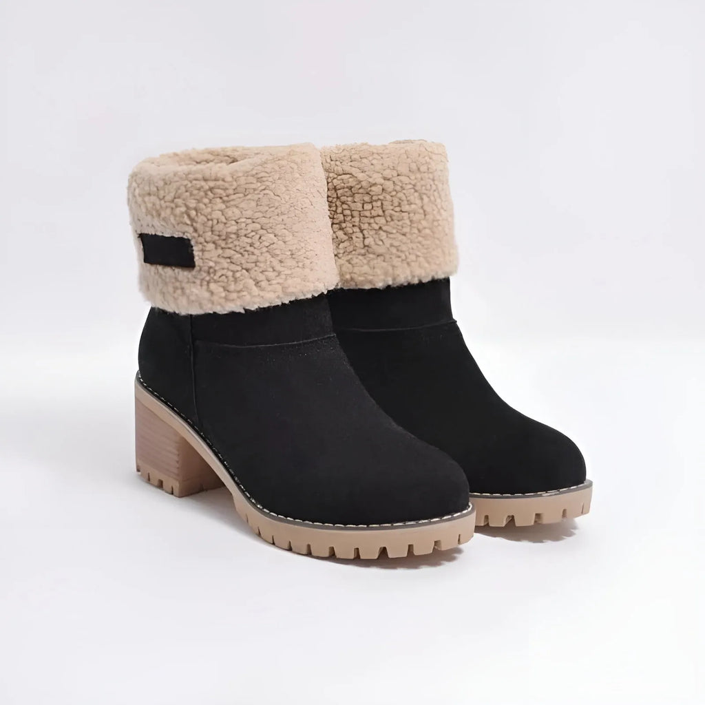 Warme Gevoerde Winterlaarzen Dames – Winterproof, Comfortabel & Stijlvol