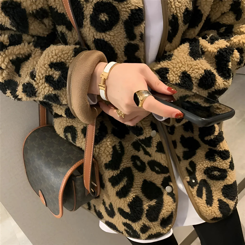 GemÃ¼tlicher & Schicker Leopardenmuster Mantel