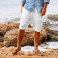 Elegante Leinen Shorts Für Männer