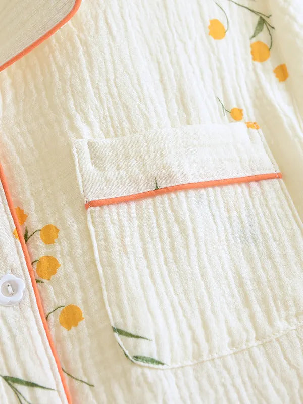 Naomi - Elegant Cotton Pajamas